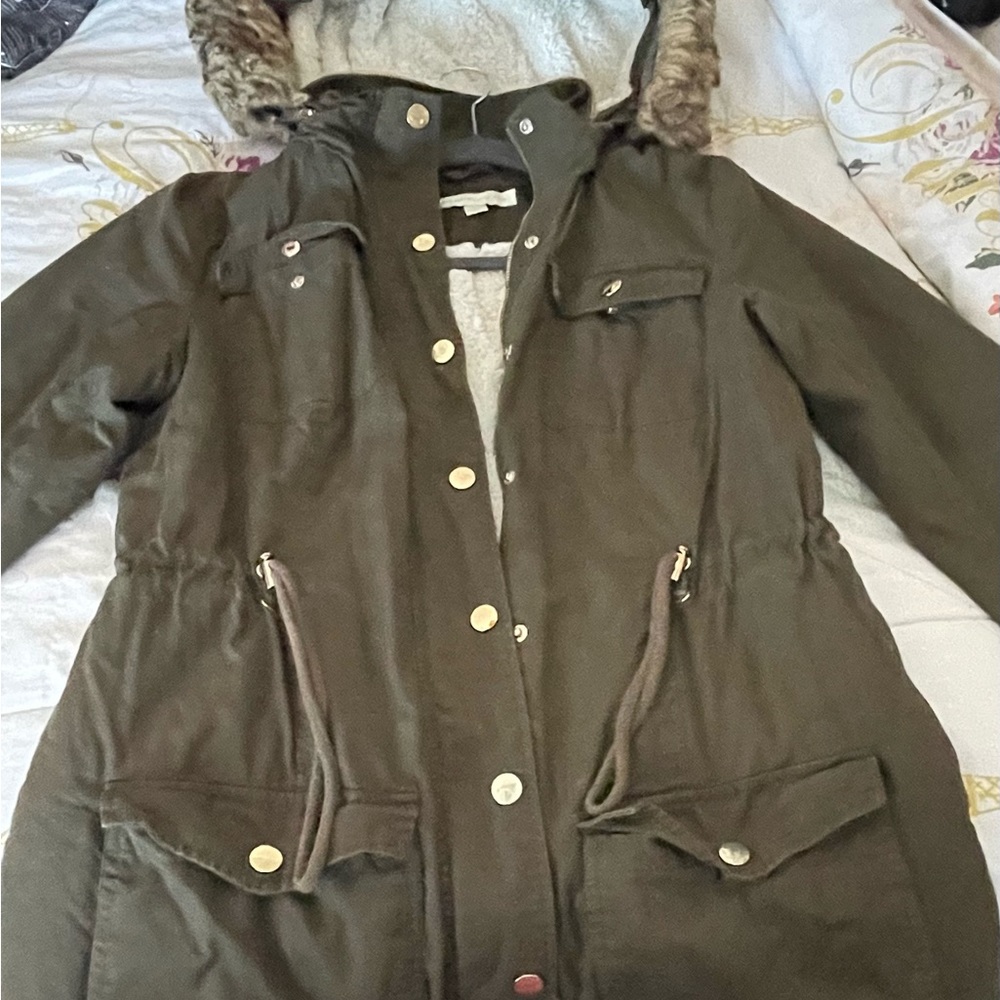 Ladies hooded jacket